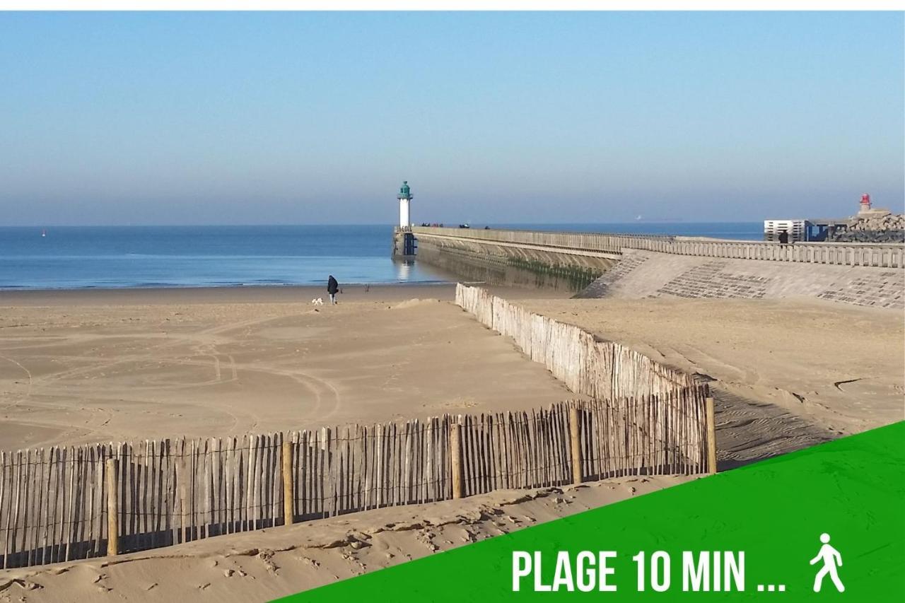 Ferienwohnung Les Lumieres Du Phare Calais Exterior foto